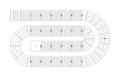 Cribbage Board Pattern Template Paper Clip 2