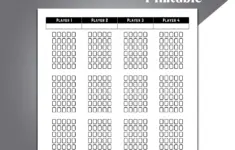 Cribbage Score Sheets Cribbage Scoring