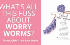 Crochet Worry Worm Pattern Poem Free