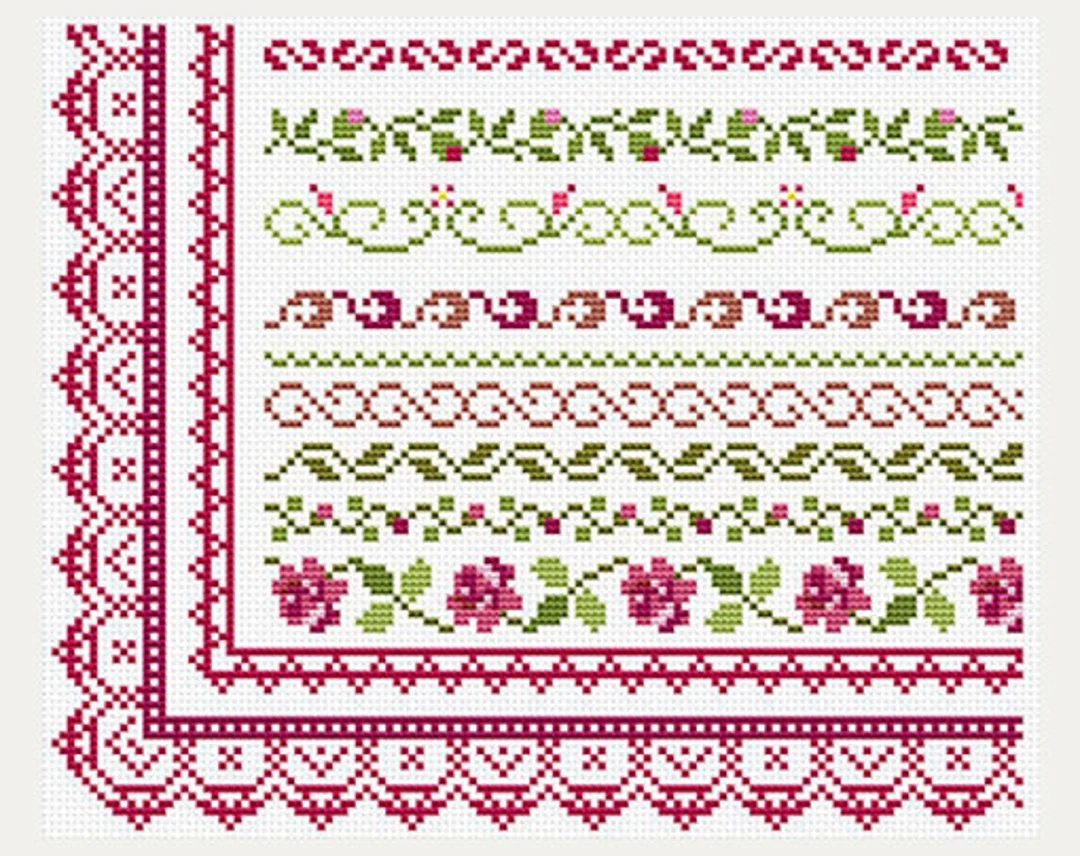 Cross Stitch Patterns Border Counted Cross Stitch Patterns Border Counted