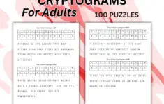 Cryptograms For Adults Downloads