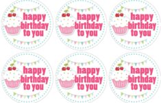 Cupcake Themed Birthday Party With Free Printables
