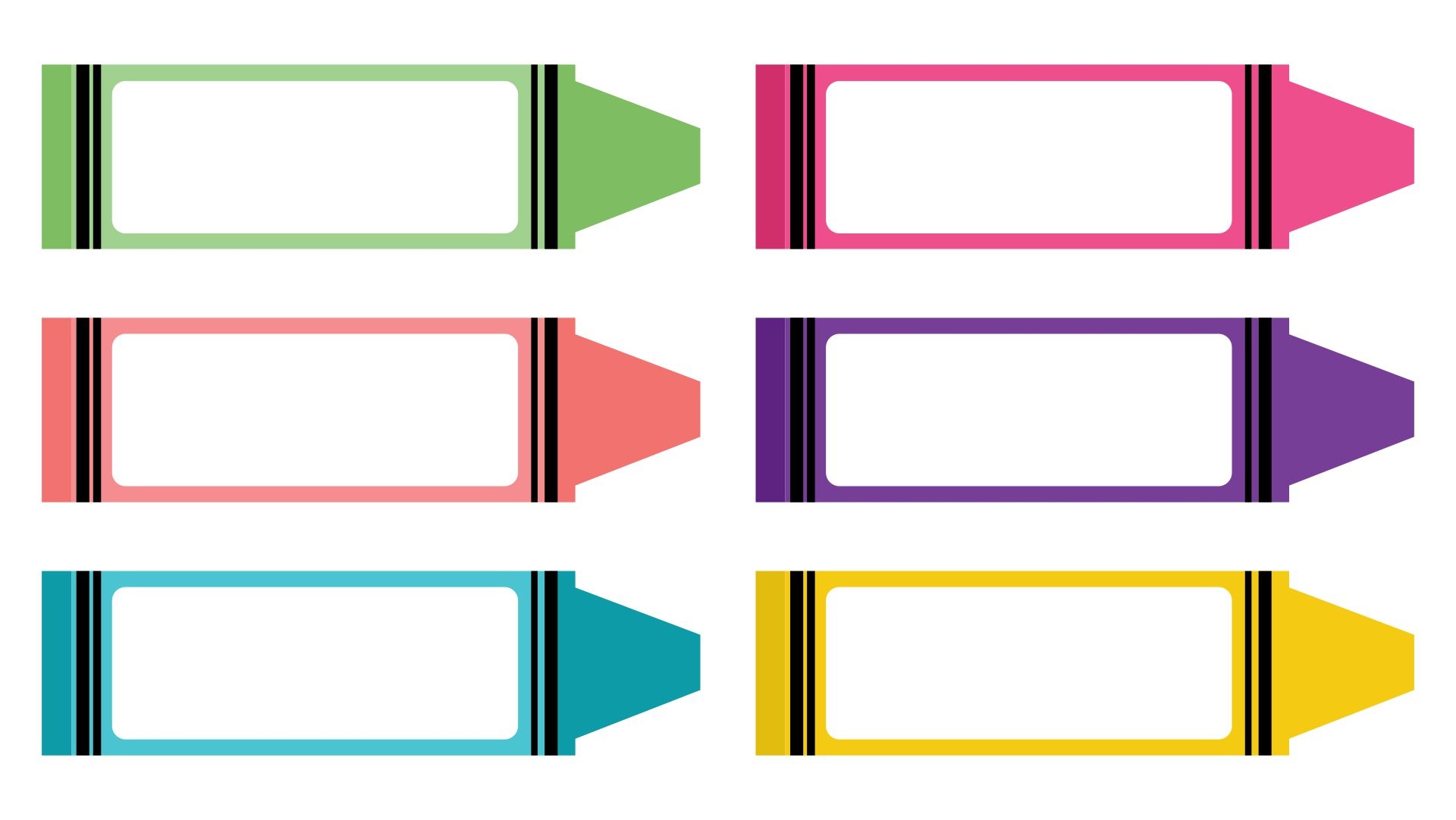 Custom Crayon Labels