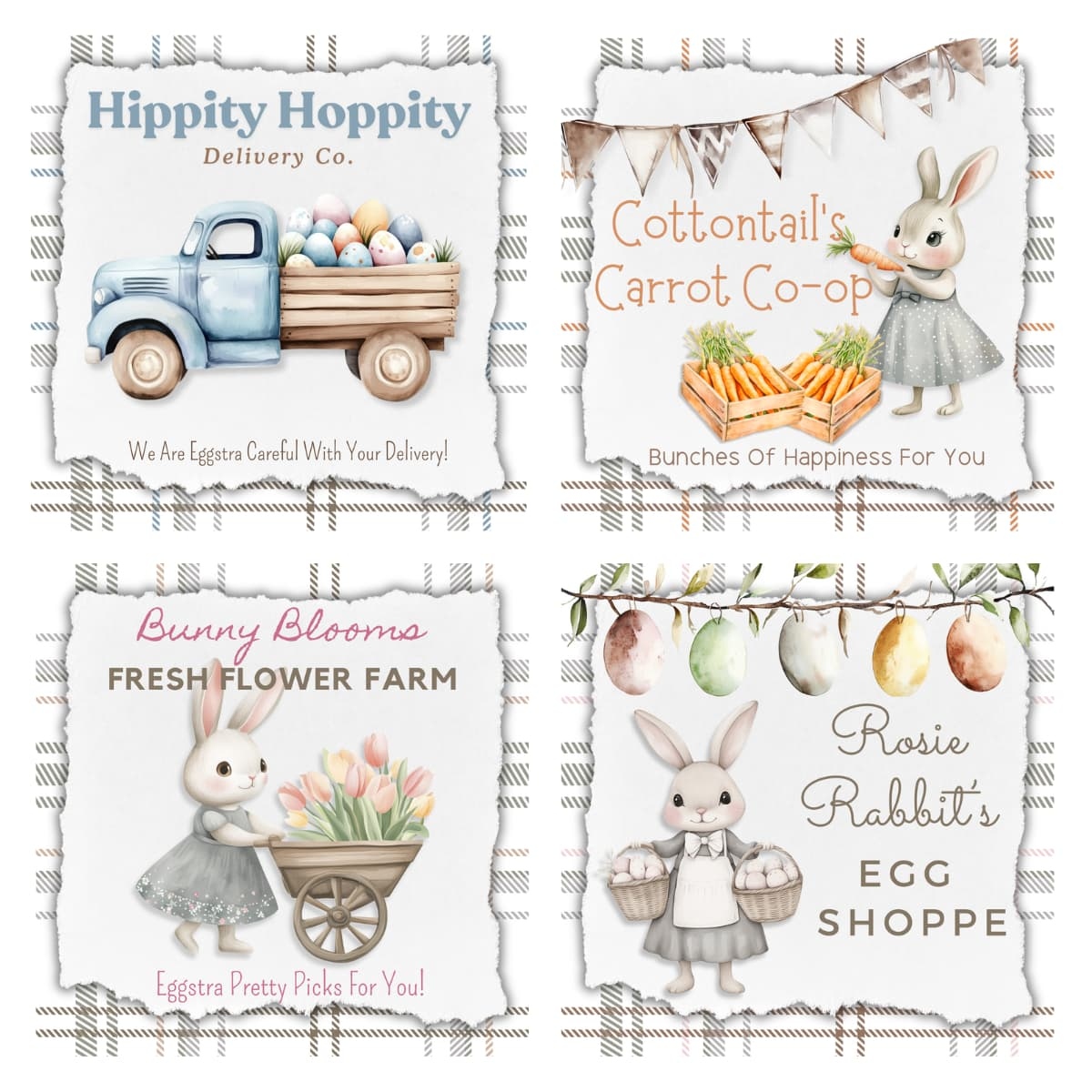 Cute Happy Easter Bunny Printable Tags And Signs Are Here Cute Happy Easter Bunny Printable Tags And Signs Are Here