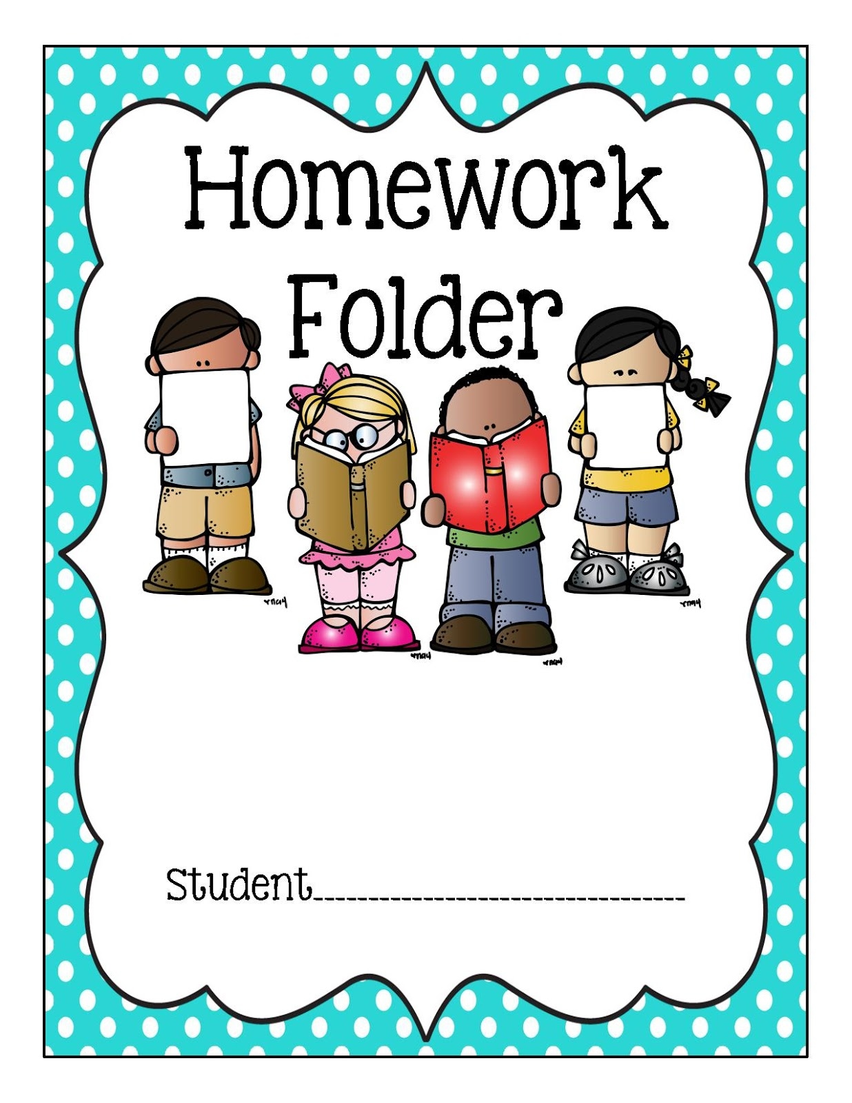 free printable homework folder cover free printable homework folder cover