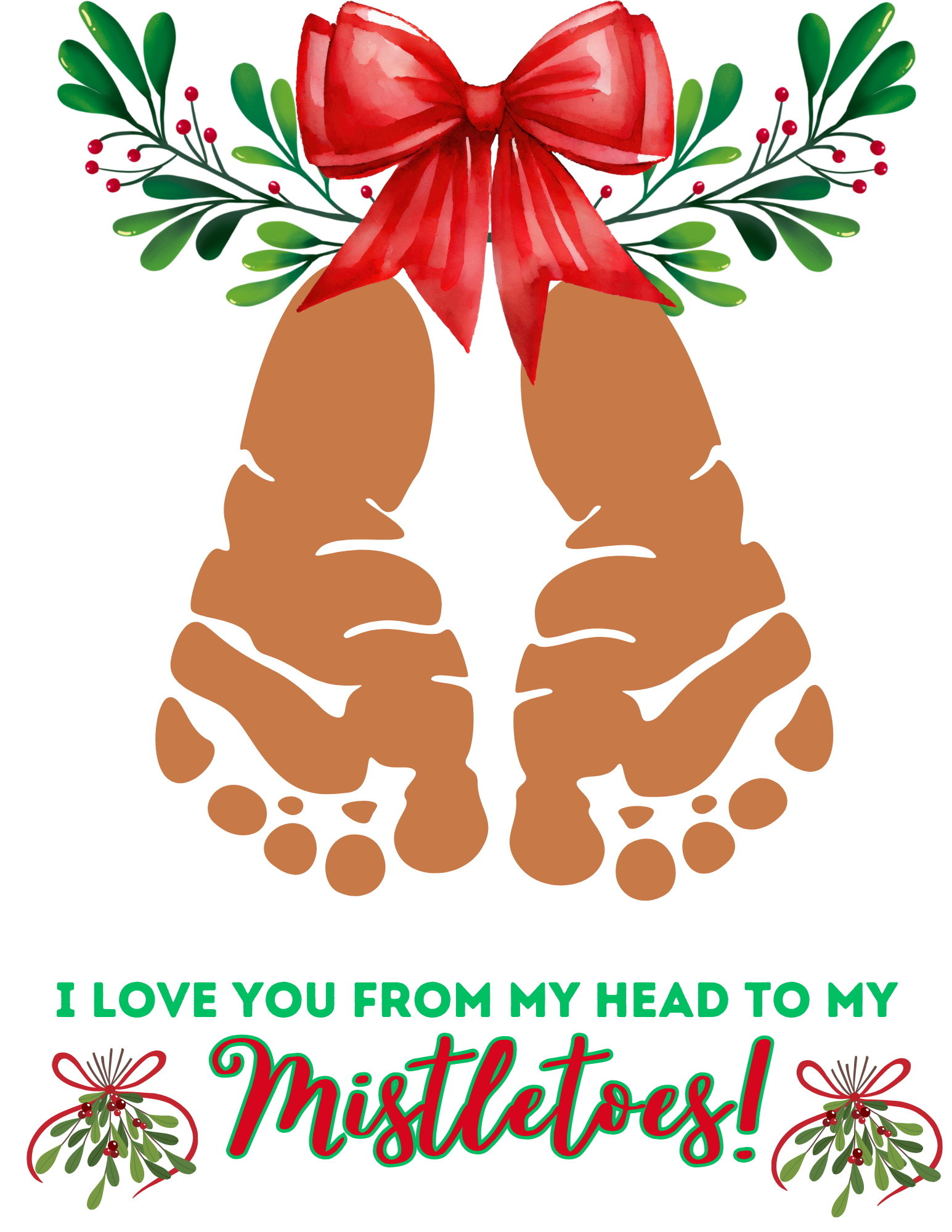 Cute Mistletoes Craft To Make For Christmas Cute Mistletoes Craft To Make For Christmas