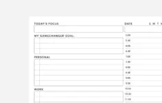 Daily Planner Pdf