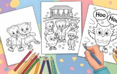 Daniel Tiger Coloring Pages