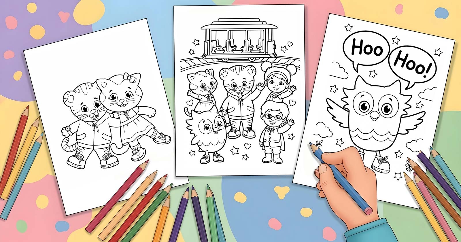 Daniel Tiger Coloring Pages Daniel Tiger Coloring Pages