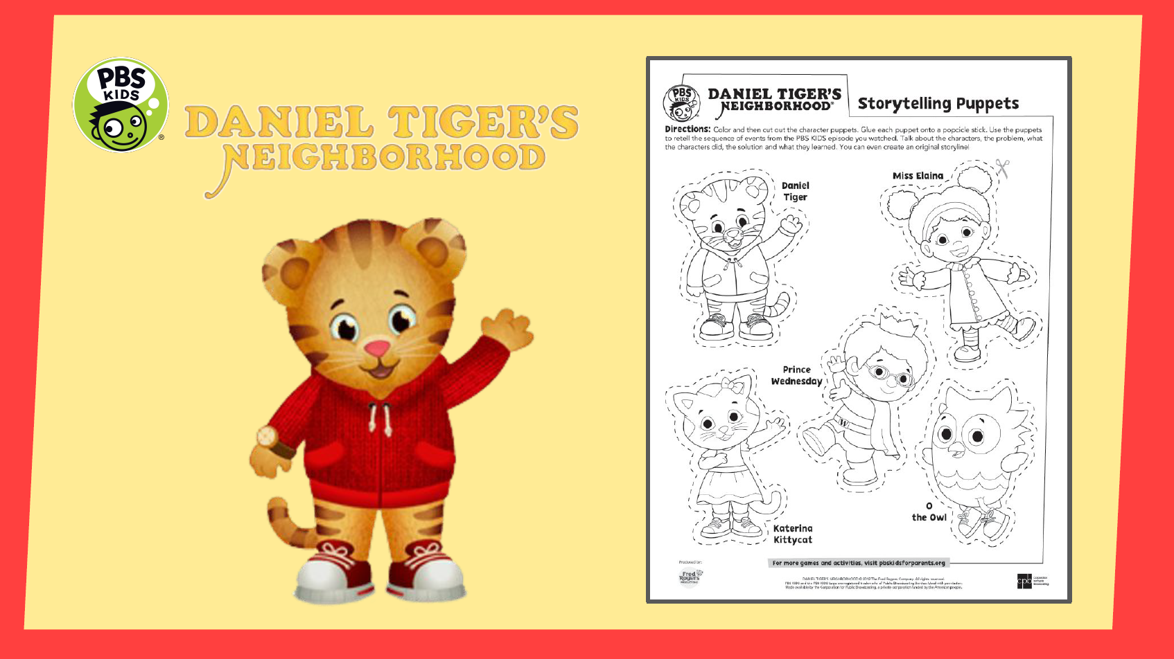 Daniel Tigers Neighborhood Activity Gallery Daniel Tigers Neighborhood Activity Gallery