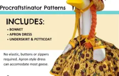 Daphne Goose Dress Sewing Pattern Yard