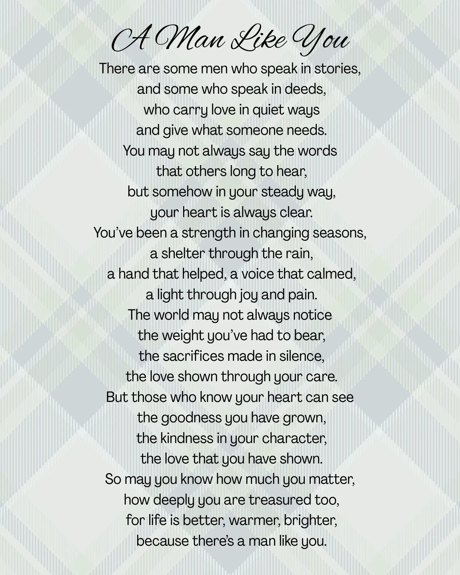 Dash Poem Printable