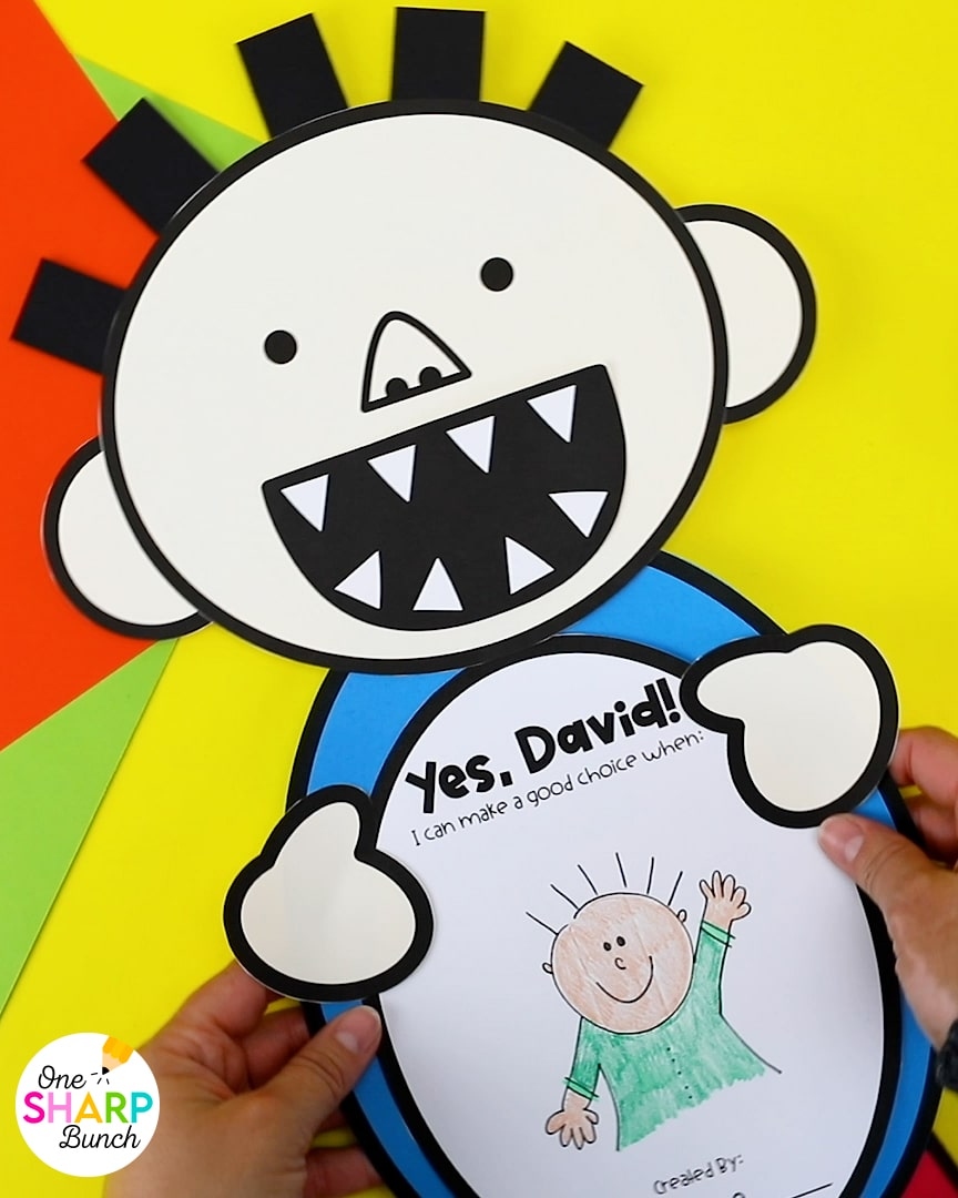 David Goes To School Craft David Goes To School Craft