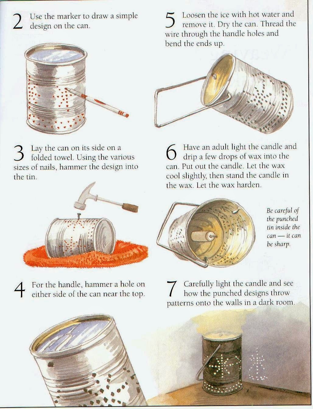 Day 9 Punched Tin Lanterns Day 9 Punched Tin Lanterns