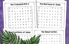 Death Resurrection Christ Word Searches