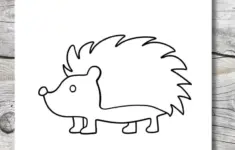 Decorate The Hedgehog Craft