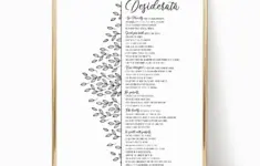 Desiderata Printable Max Ehrmann Poem