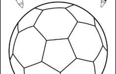 Design A Custom Soccer Ball Coloring Page