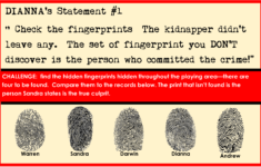 Detective Party Game