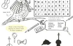 Detective Printable Activity Sheets