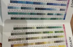 Diamond Painting Color Chart