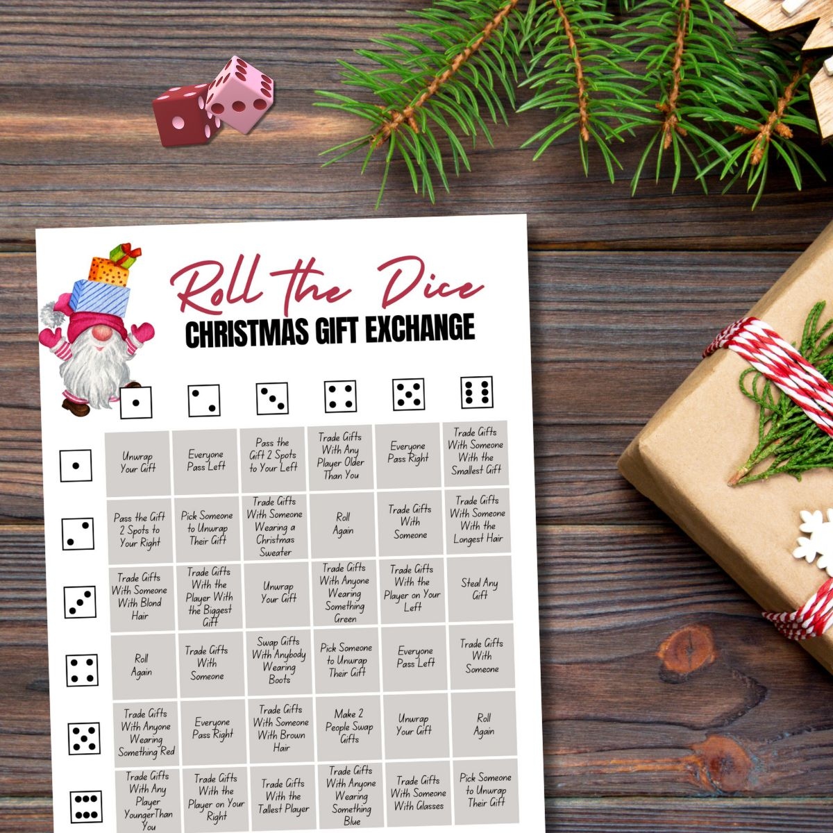 Dice Games Christmas Party