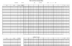 Digital Download Complete Track And Field Meet Scoring Sheets Workbook