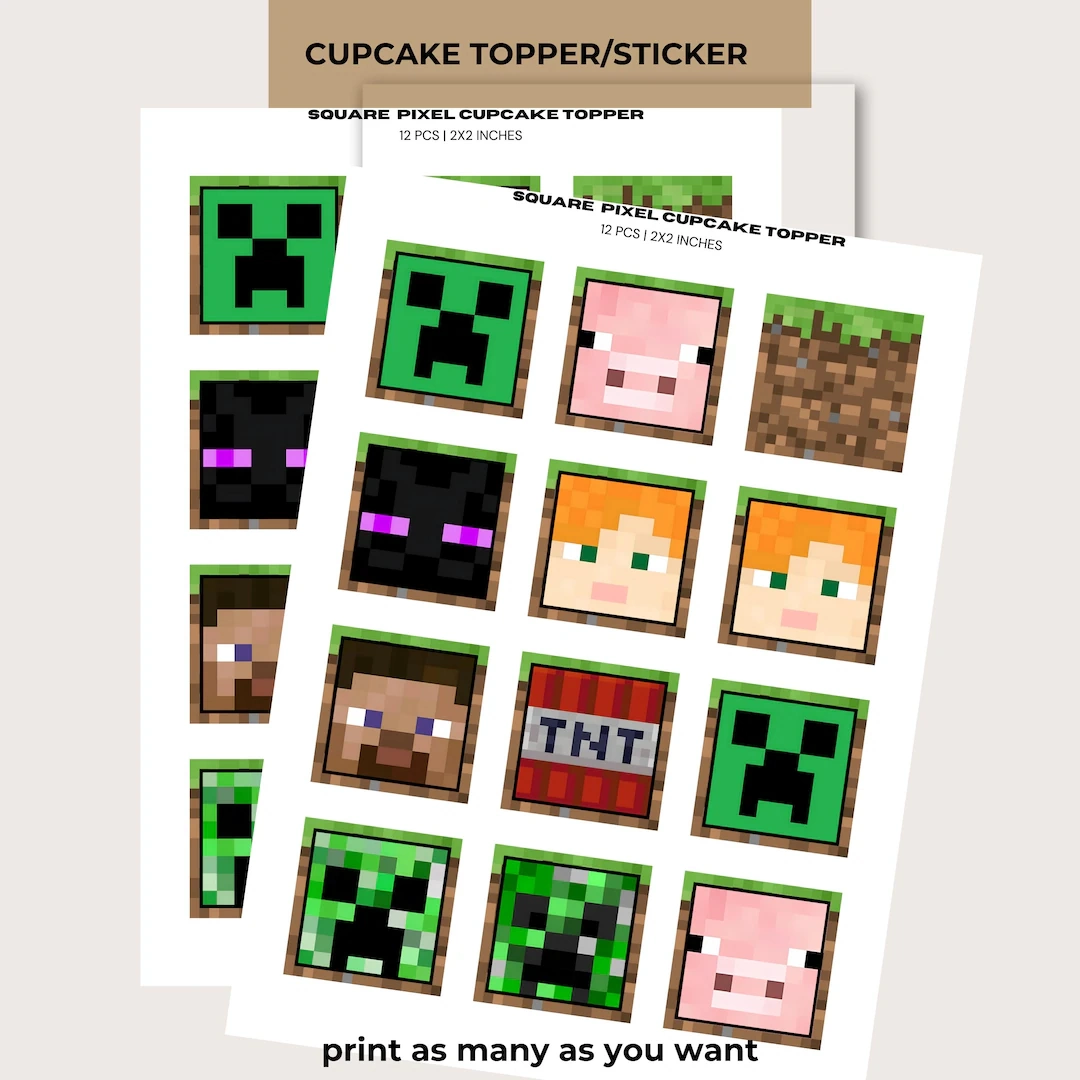 Digital Download Square Pixel Perfect