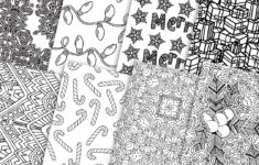 Digital Gift Wrap Christmas 8 Pack