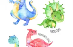 Dinosaur Names Print