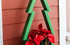 Diy 2x4 Wood Christmas Tree