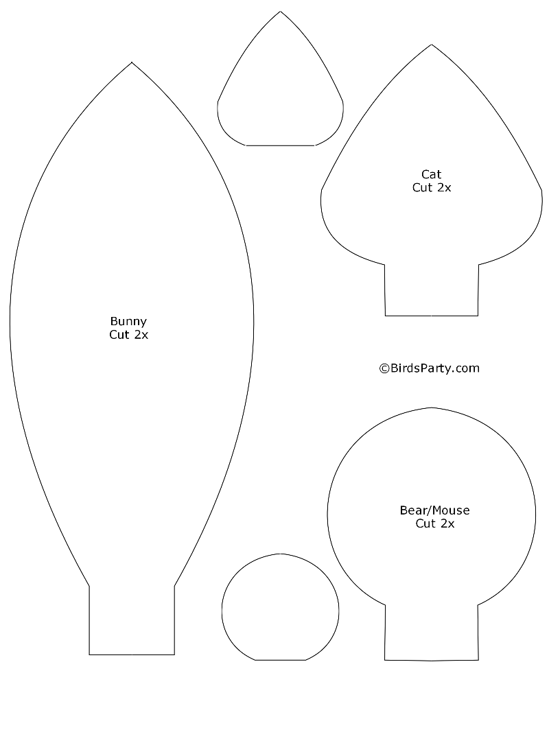 Diy Animal Ear Headbands For Halloween 418201515417795528