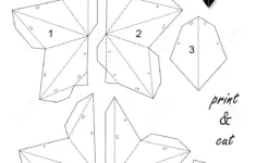 Diy D Star Tree Topper Print Cut Glue Christmas Toy Diy D Star Tree Topper Print Cut Glue Christmas Toy Print Template Image263686025
