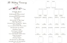 Diy Guide For Creating A Playbill Wedding Ceremony Fan Program