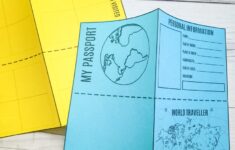Diy Mini Passport Book