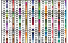 Dmc Color Chart