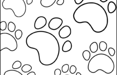 Dog Paw Pattern