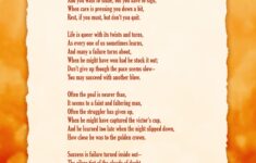 Dont Quit Inspirational Poem With Large Picture Pdf Verybestquotes Com 1