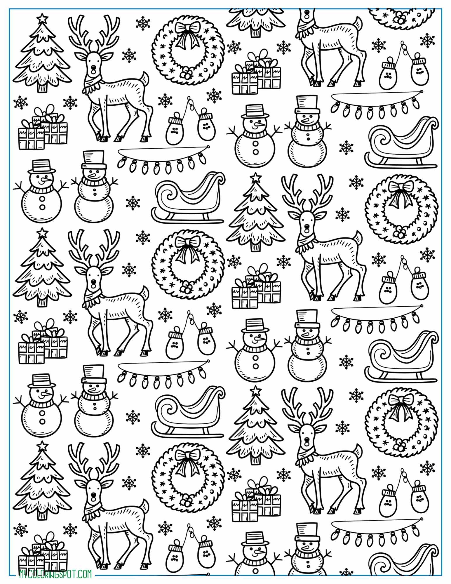 Doodle Christmas Doodle Christmas