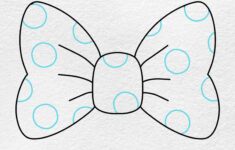 Draw Minnie Mouse Bow