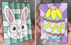 Easter Agamograph Template