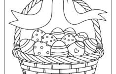 Easter Basket Coloring Pages
