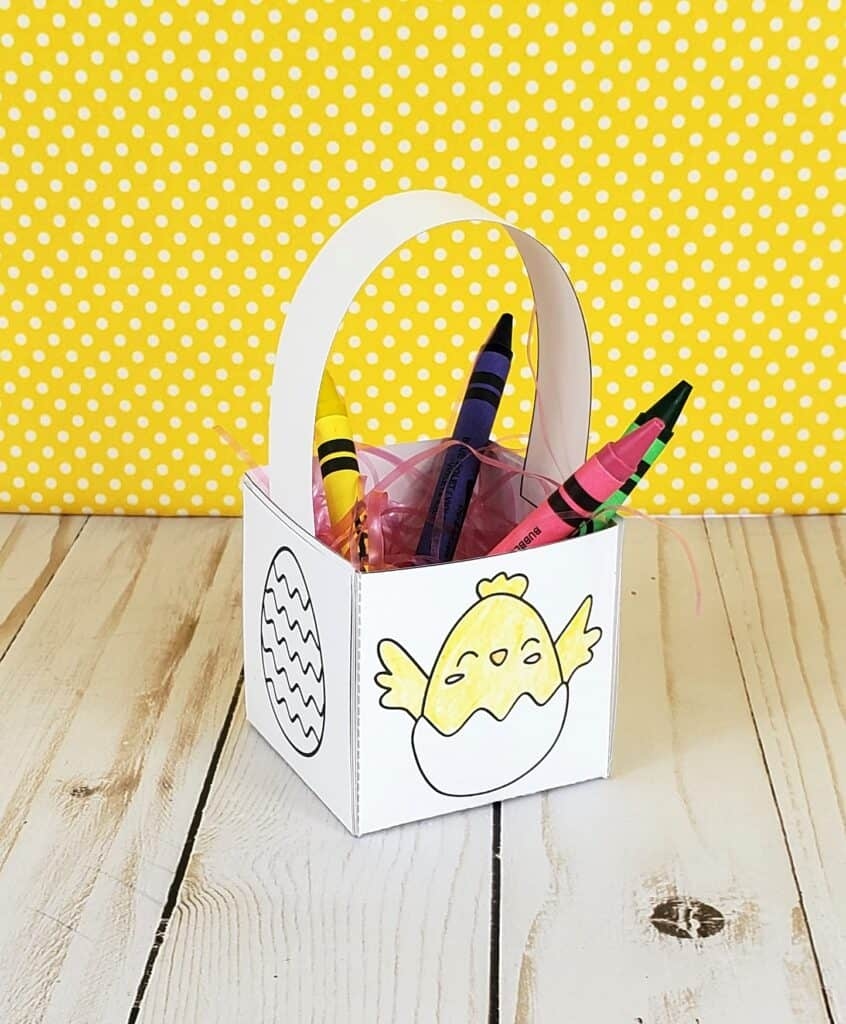 Easter Basket Templates Easter Basket Templates