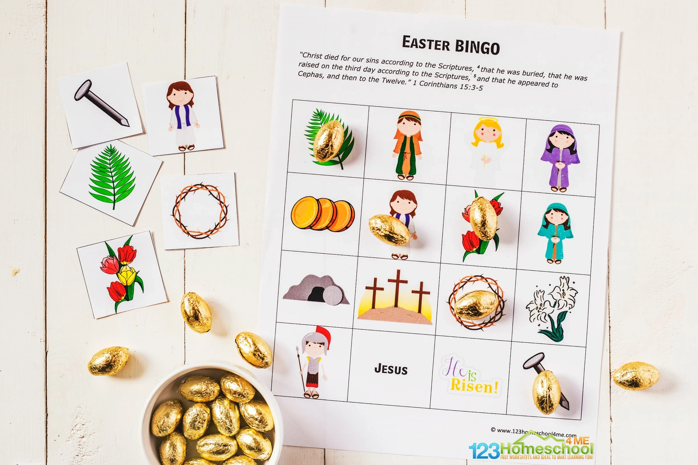 Easter Bingo Free Printable Game 76 Easter Bingo Free Printable Game 76
