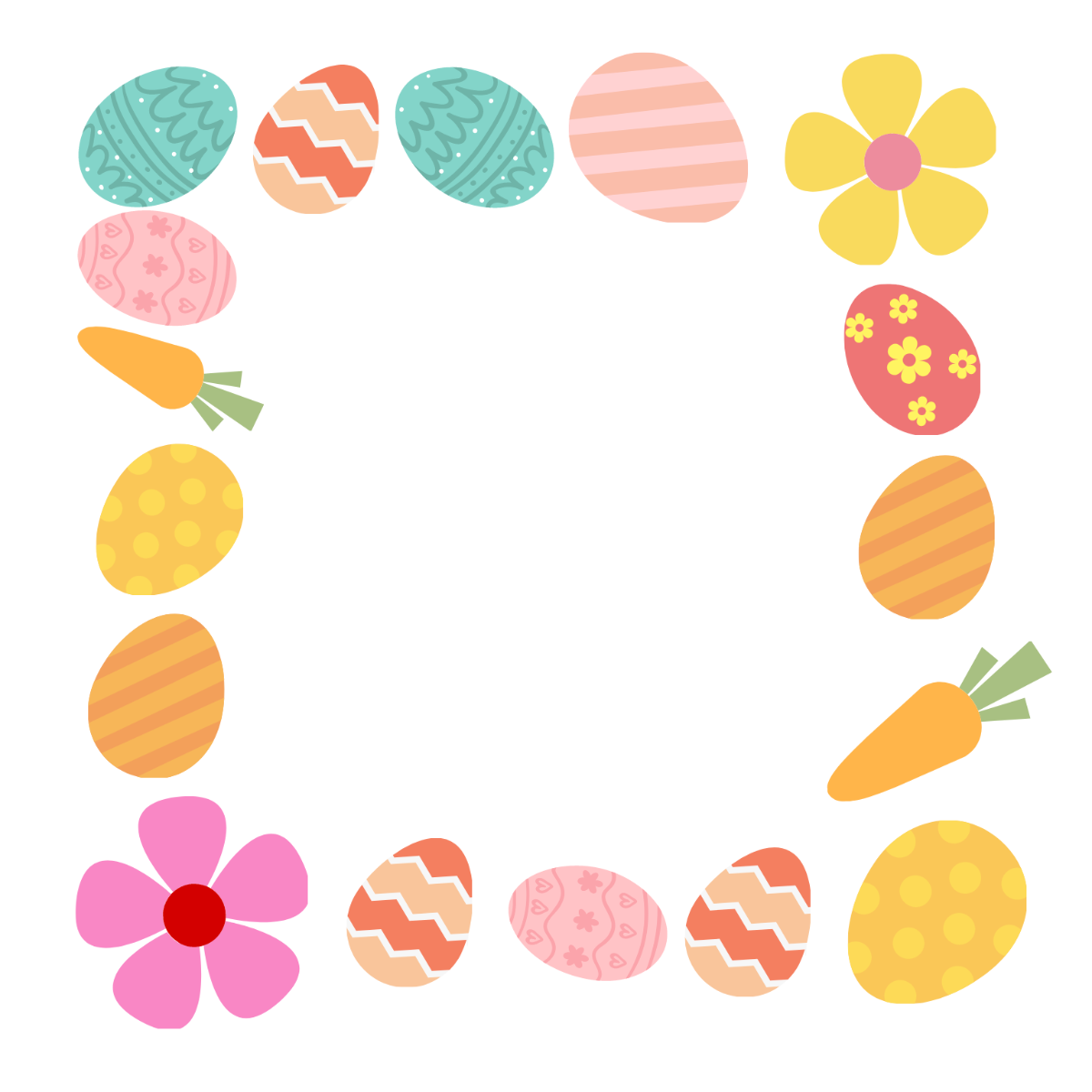 Easter Border Clipart