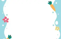 Easter Border Template Azure