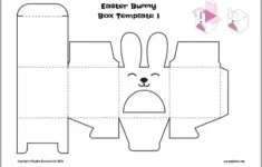 Easter Box Template
