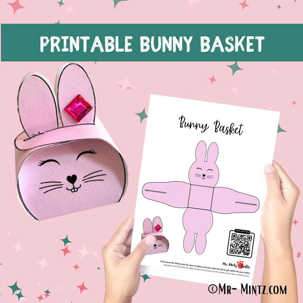 how to make paper easter baskets printable how to make paper easter baskets printable