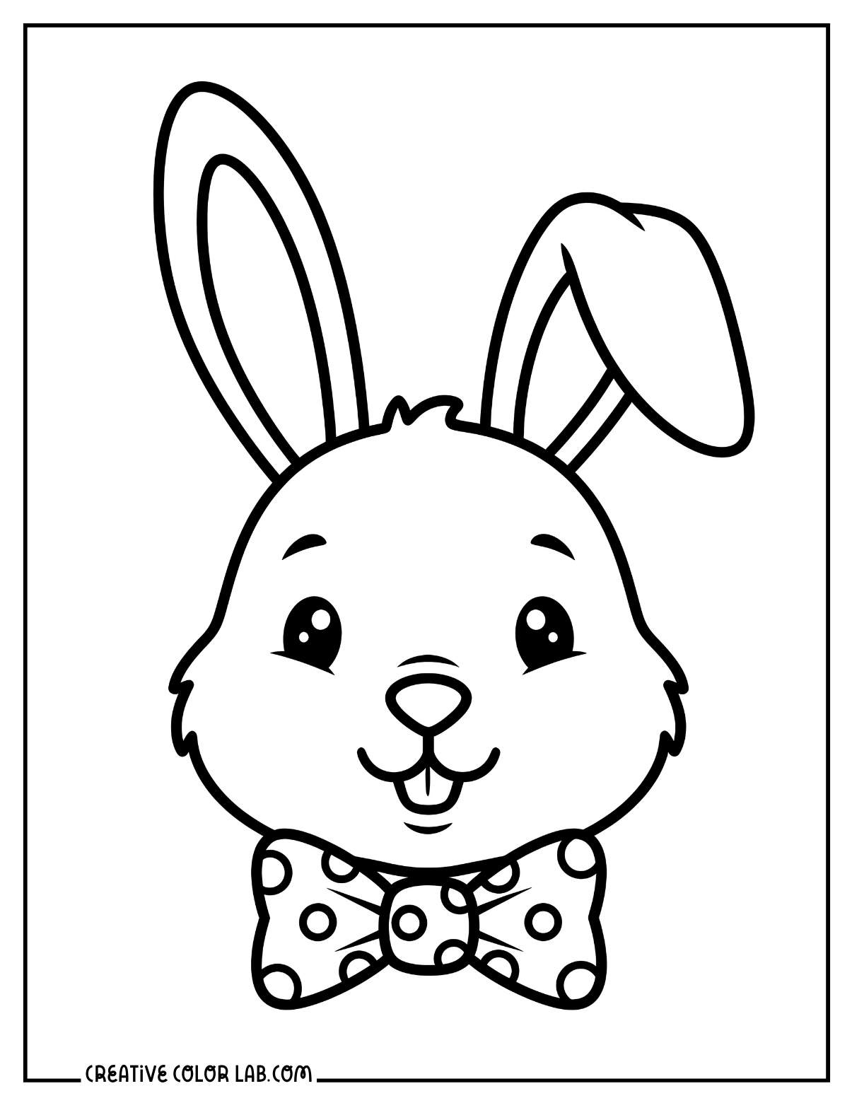 free printable easter bunny faces free printable easter bunny faces