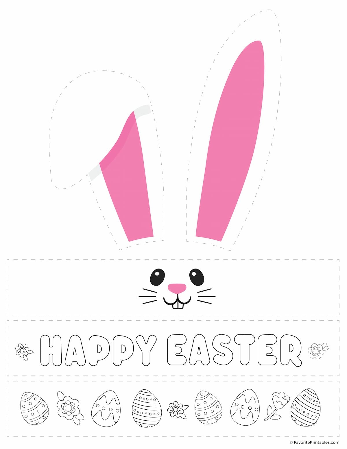 Easter Bunny Ears Template